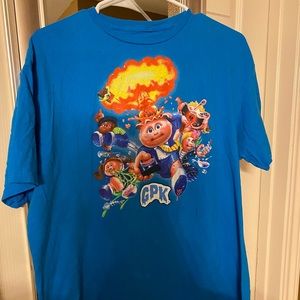 Garbage Pail Kids Adam Bomb Nasty T Shirt Size XL Blue Ripple Junction